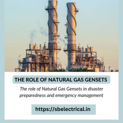 The role of Natural Gas Gensets in disaster preparedness and emergency management